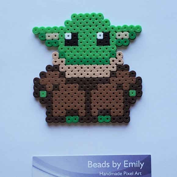 Baby Yoda Magnet - Handmade - Picture 2 of 3